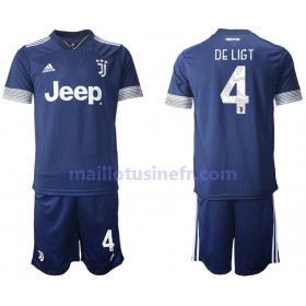Maillot de Foot Juventus Matthijs de Ligt 4 Extérieur 2020-21 - Enfant